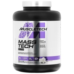 MuscleTech, Mass Tech Elite, со вкусом ванильного торта, 2.72 кг (6 фунтов)